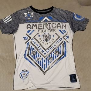 Mens American fighter shirr